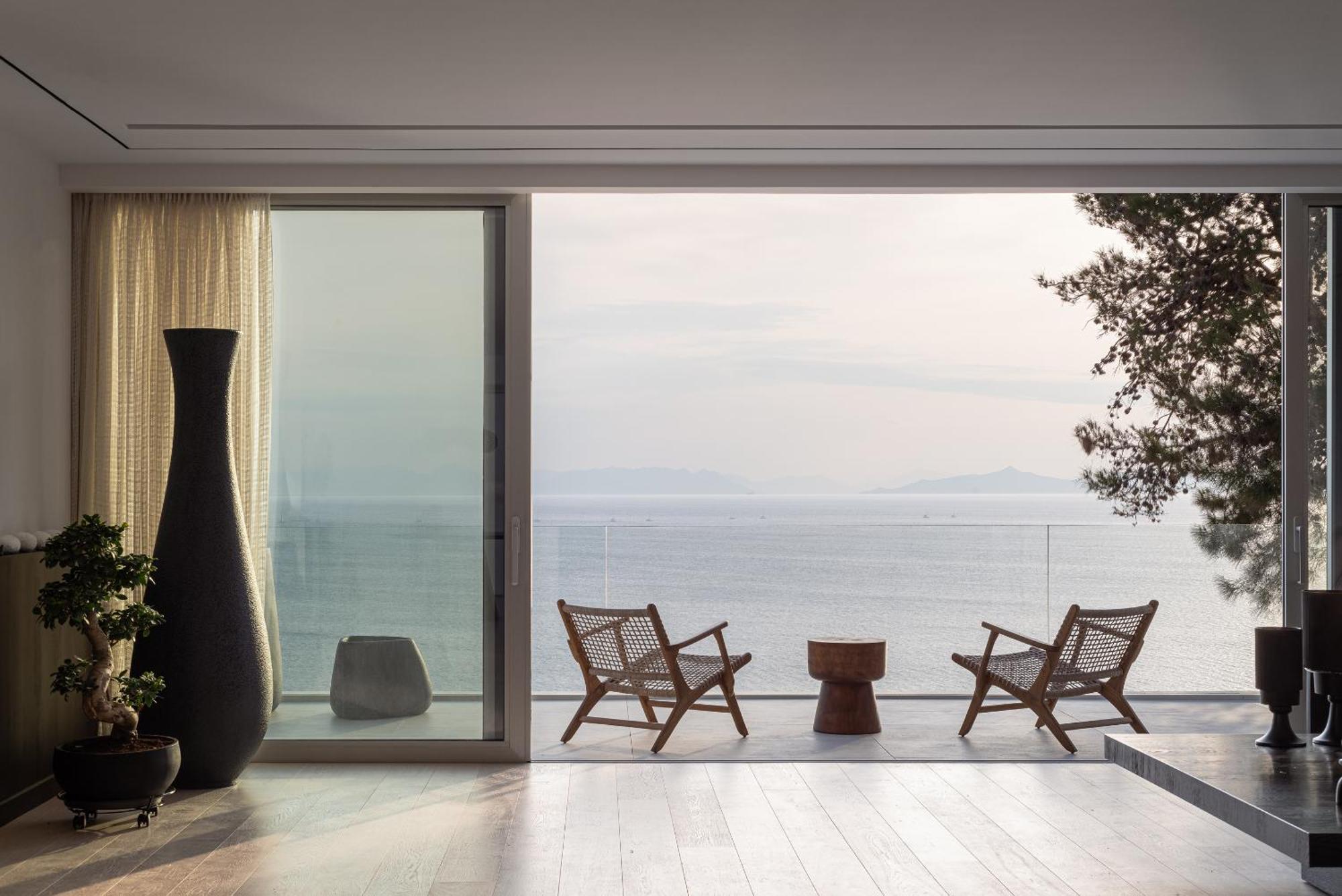 Black Stone Villa Sounion Dış mekan fotoğraf